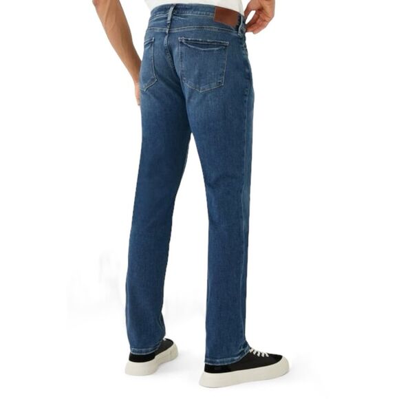 PAIGE Denim Federal Jeans Slim Straight Jean in Roarke Dark Wash Men’s Size 40 - Picture 8 of 13